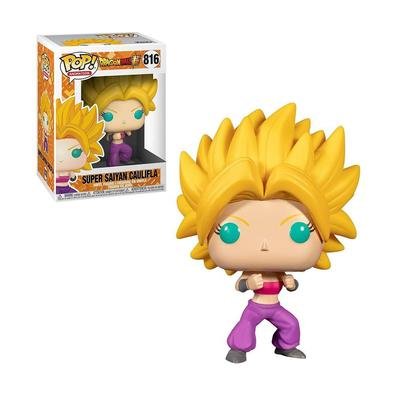 Esta action figure se baseia em Super Saiyan Caulifla, representação de uma das personagens do anime Dragon Ball Z Super, que se transforma em Saiyaji