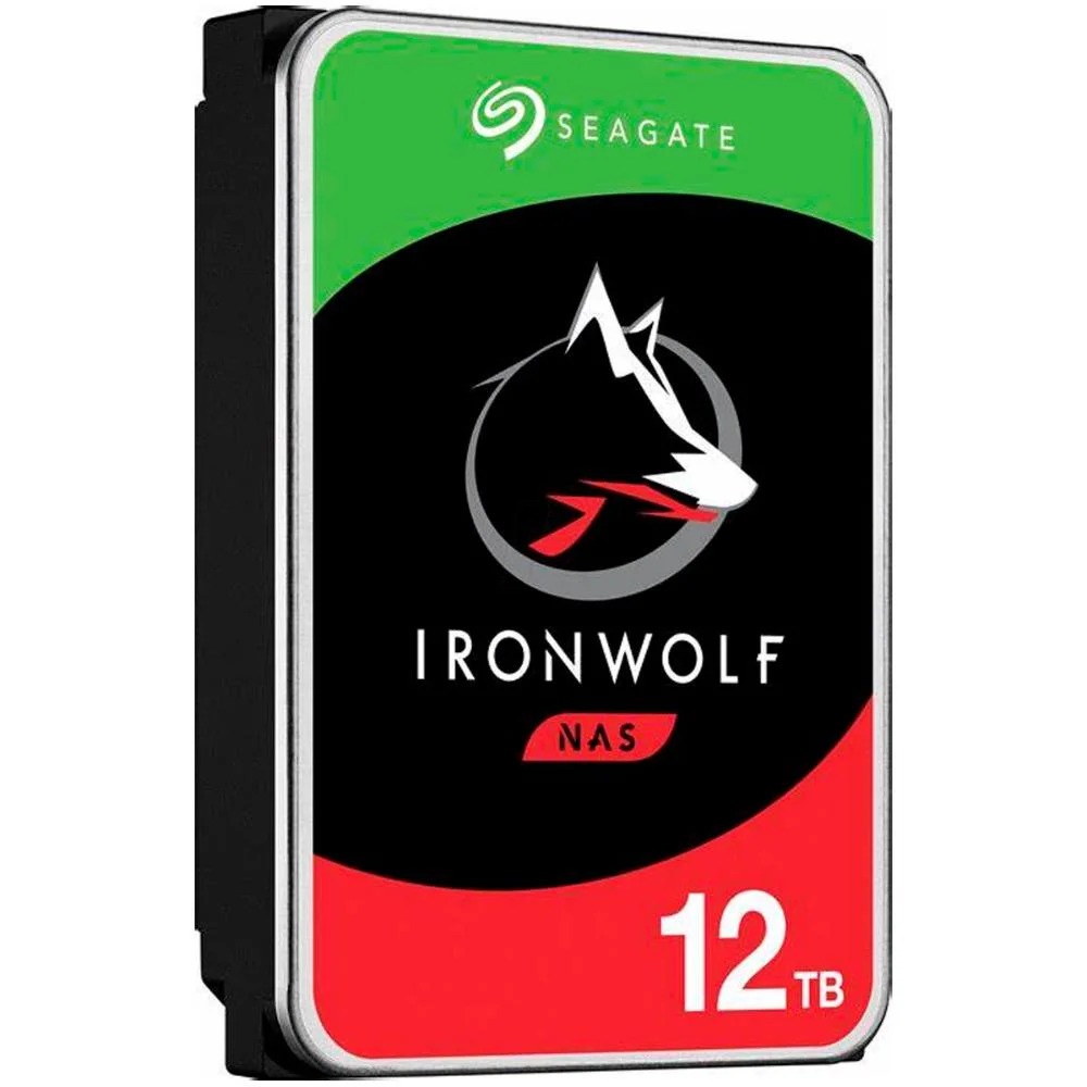 内蔵型ハードディスクドライブ Seagate IronWolf 12TB NAS HDD HD Seagate 12TB Ironwolf NAS 7200 RPM KaBuM