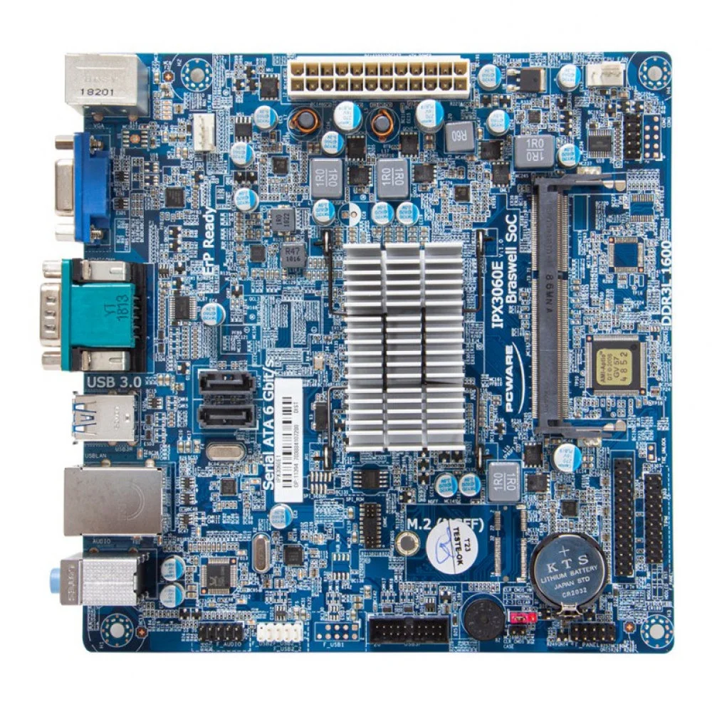 Placa-Mãe PCWare, Intel Celeron J3060, Mini ATX, IPX3060, E1, DCR-E 2018 - 17970-0 4