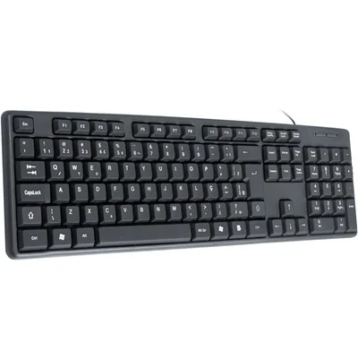 Teclado K-mex Kb-3728u, Preto, S/logo, Abnt2 - Kb3728u0001cb0x