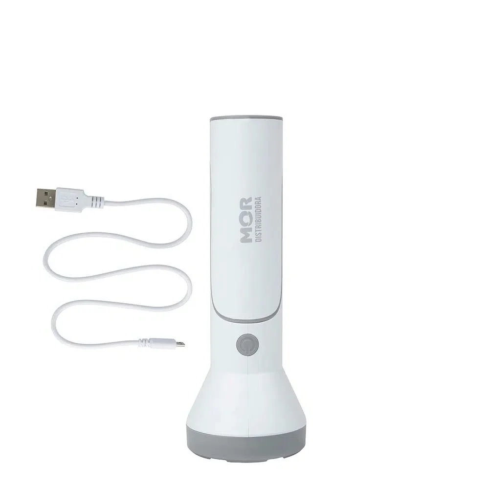 Imagem 2 de 2 do produto Lanterna 140 Lumens Branca Recarregável Mor