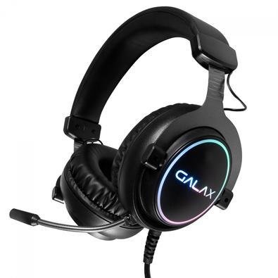 Headset Gamer Galax Sonar-01, RGB, 7.1 Surround, USB 2.0,  Black - Hgs015usrgr0