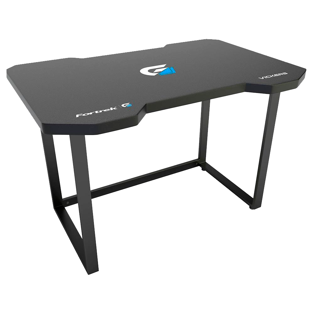 Mesa Gamer Fortrek G Vickres, Preta E Azul, Estrutura em aço