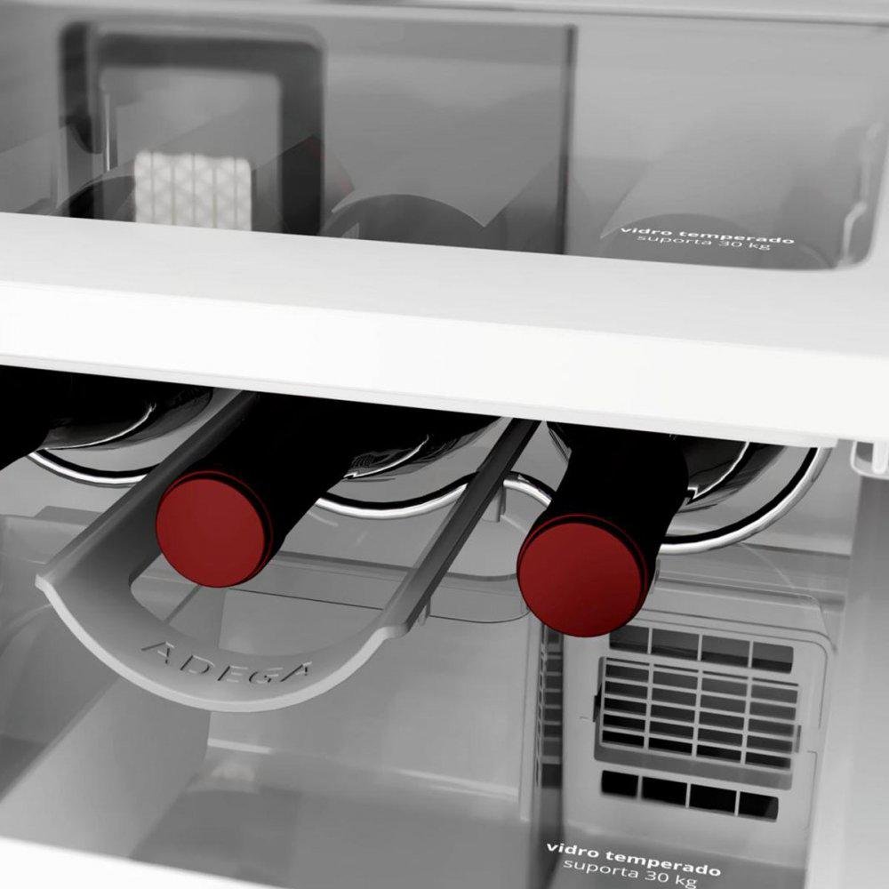 Imagem 2 de 5 do produto Refrigerador Brastemp Inverse 460 Litros Branca Com Freeze Control Advanced ,110v - Bre59ab