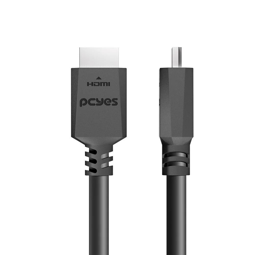 Imagem 3 de 5 do produto Cabo HDMI Ultra 2.1 Pcyes, 28AWG, Puro Cobre, 8K, 60hz, 2M - PHM8K-2