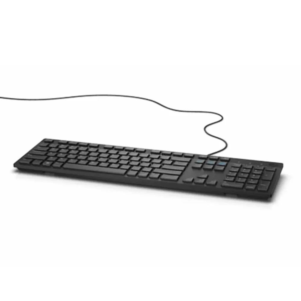 Imagem 5 de 5 do produto Teclado Multimídia Dell Kb216, Alfanumérico 107 Teclas, Padrão Ptbr, USB, Preto