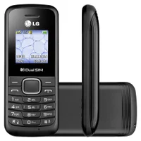 Menor preço em Celular Lg B220 Dual Chip Rádio Fm E Lanterna Preto