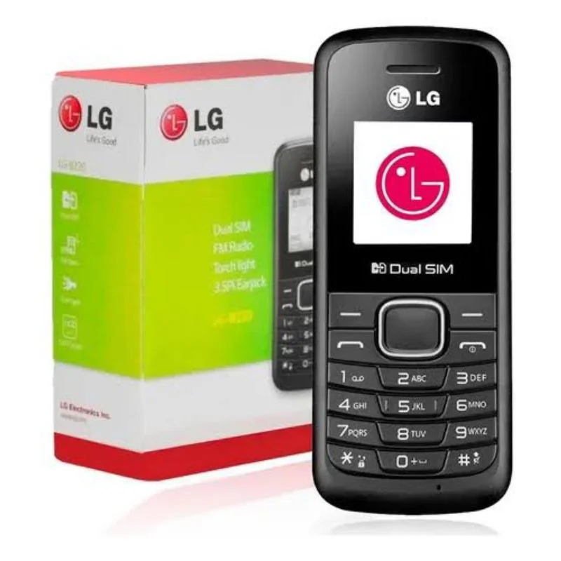 Imagem 3 de 3 do produto Celular Lg B220 Dual Chip Rádio Fm E Lanterna Preto