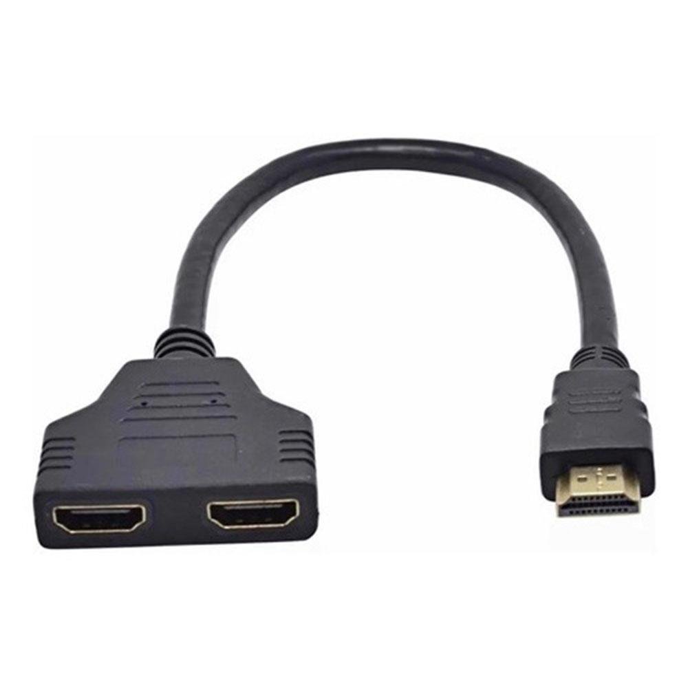 Imagem 2 de 4 do produto Cabo HDMI Splitter Lotus, 1 Macho Para 2 Fêmea