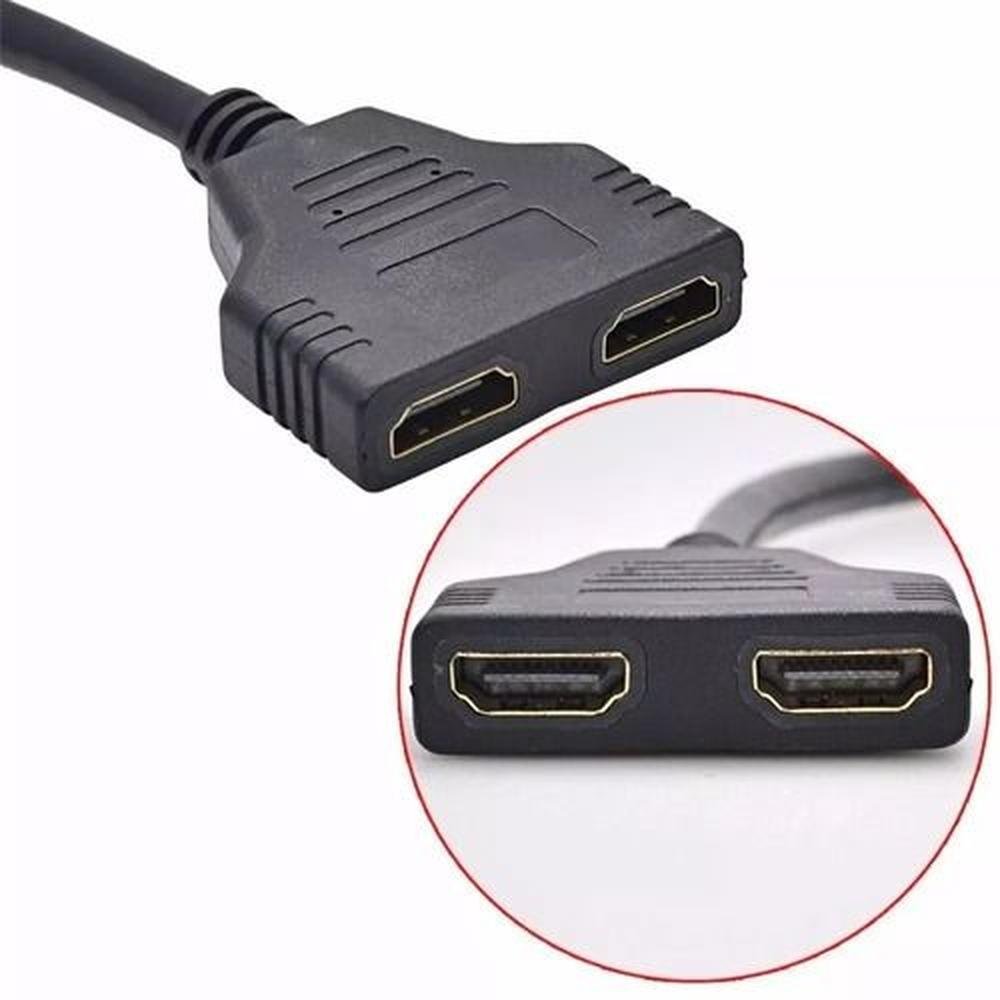 Imagem 3 de 4 do produto Cabo HDMI Splitter Lotus, 1 Macho Para 2 Fêmea