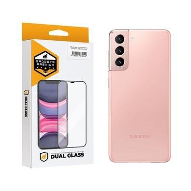 Película Dual Glass Para Samsung Galaxy S21 - Preto - Gshield