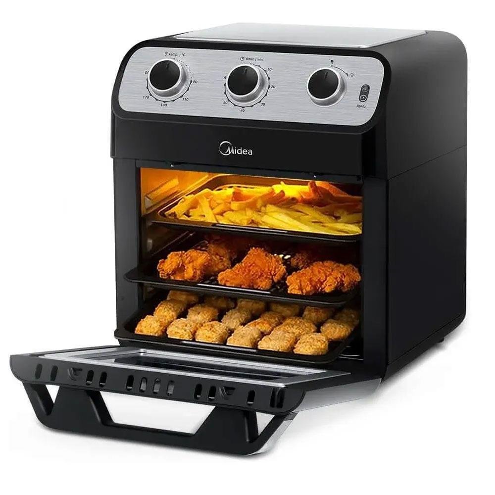 Fritadeira E Forno Airfryer Midea 12L | KaBuM!