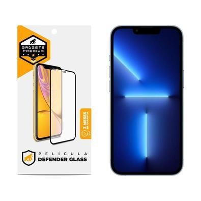 Película Defender Glass Para Iphone 13 Pro Max - Preta - Gshield