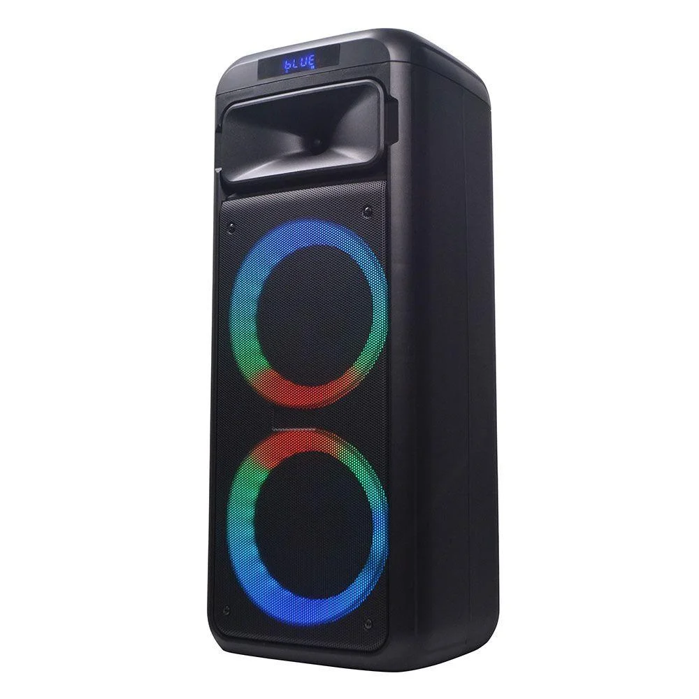 Imagem 3 de 4 do produto Caixa De Som Amplificada Gallant Lights Colors Swich, Bluetooth, 750W, Portátil, Bivolt, Preto
