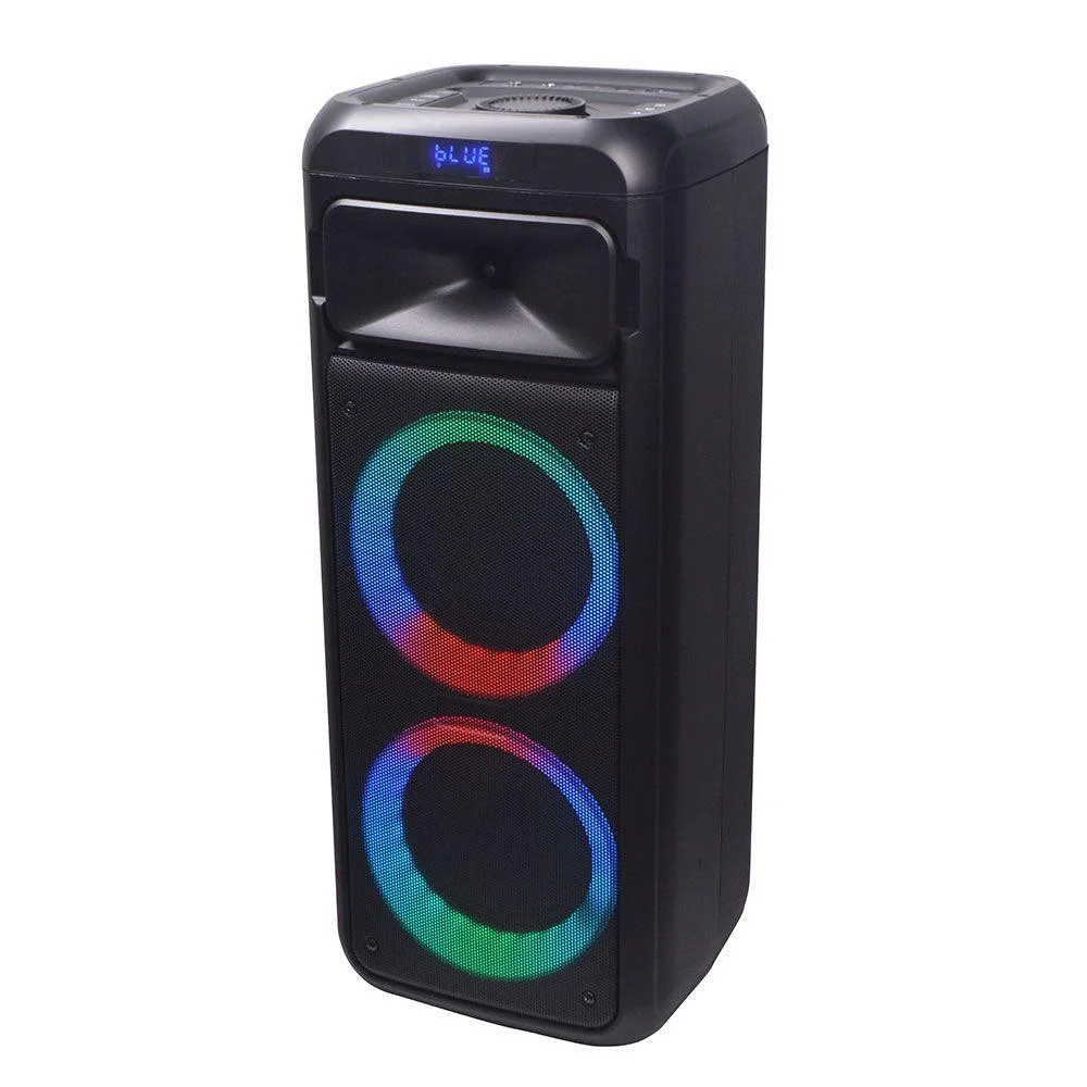 Imagem 4 de 4 do produto Caixa De Som Amplificada Gallant Lights Colors Swich, Bluetooth, 750W, Portátil, Bivolt, Preto