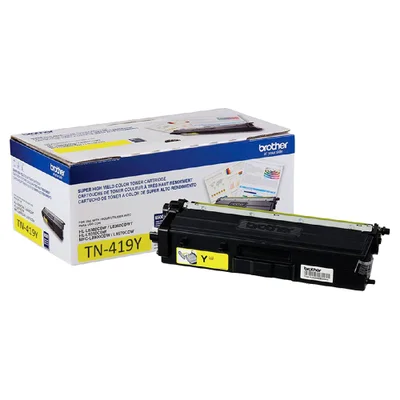 Toner Brother Tn419ybr Amarelo 8360 - 8610 - 8900 - 9570 - Tn419ybr