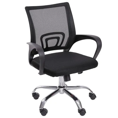 Cadeira Para Escritório Com Rodízios Tok 3310 - Or Design - Preto