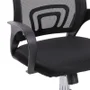 Cadeira Para Escritório Com Rodízios Tok 3310 - Or Design - Preto