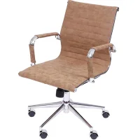 Cadeira Office Eames Esteirinha Or-3301 – Or Design - Castanho
