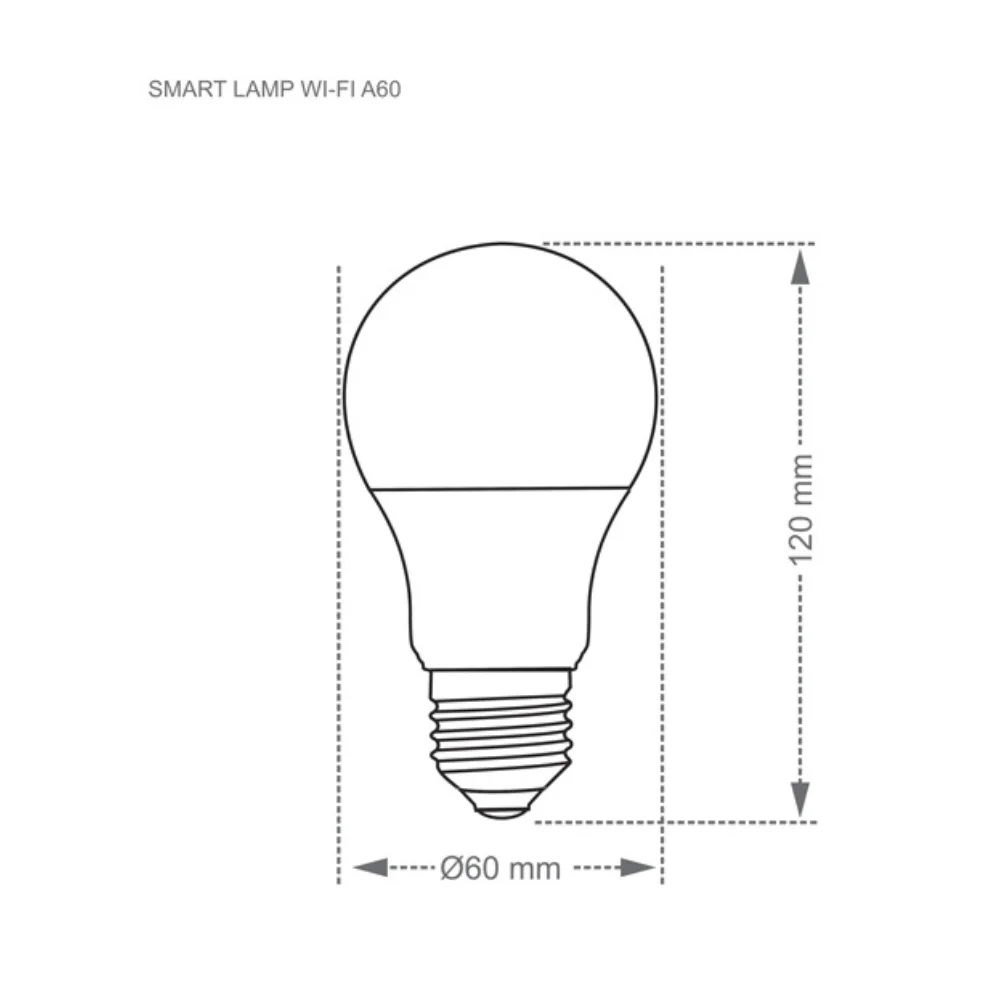 Imagem 5 de 5 do produto Lâmpada Led Smart Wi-fi 10w Rgb Inteligente Taschibra