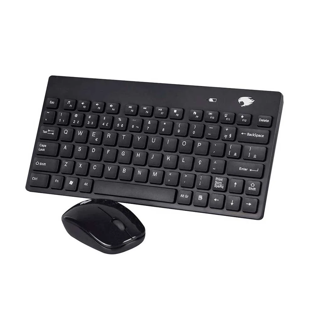 Imagem 3 de 4 do produto Kit Teclado E Mouse Pixxo Sem Fio Preto - Kw262091b.