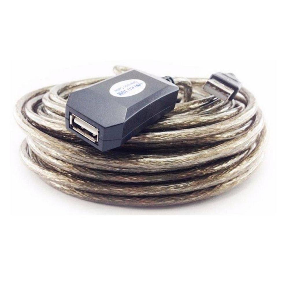 Imagem 3 de 3 do produto Cabo Extensor Xtrad USB Ativo, Com Repetidor, USB A m X A f, 10Mts