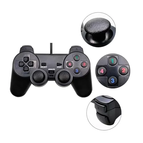 Imagem 4 de 5 do produto Joystick Dualshock Xtrad, Controle Para PC Games, USB