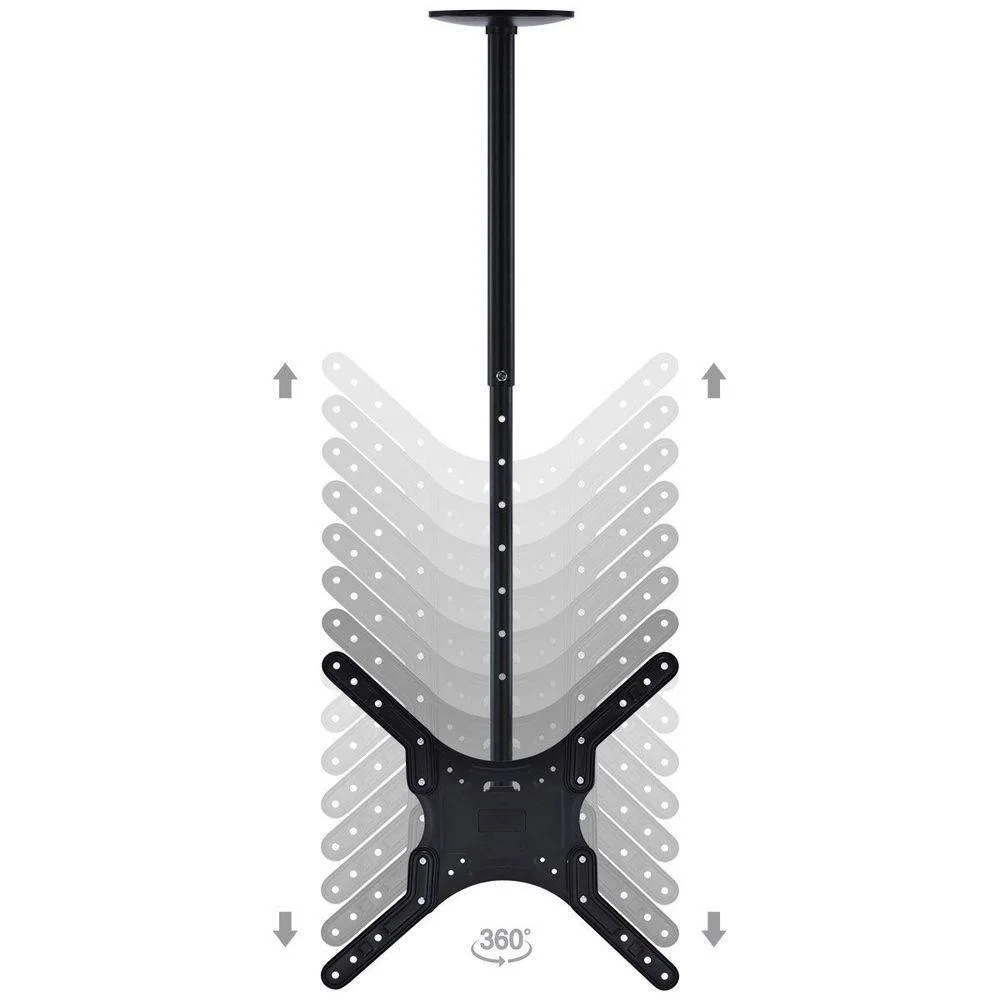 Imagem 3 de 4 do produto Suporte para TV MXT, 23pol Até 55pol, Articulado, Preto
