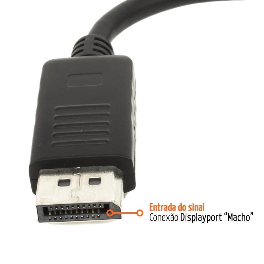 Imagem 2 de 5 do produto Cabo Displayport X HDMI, Lotus
