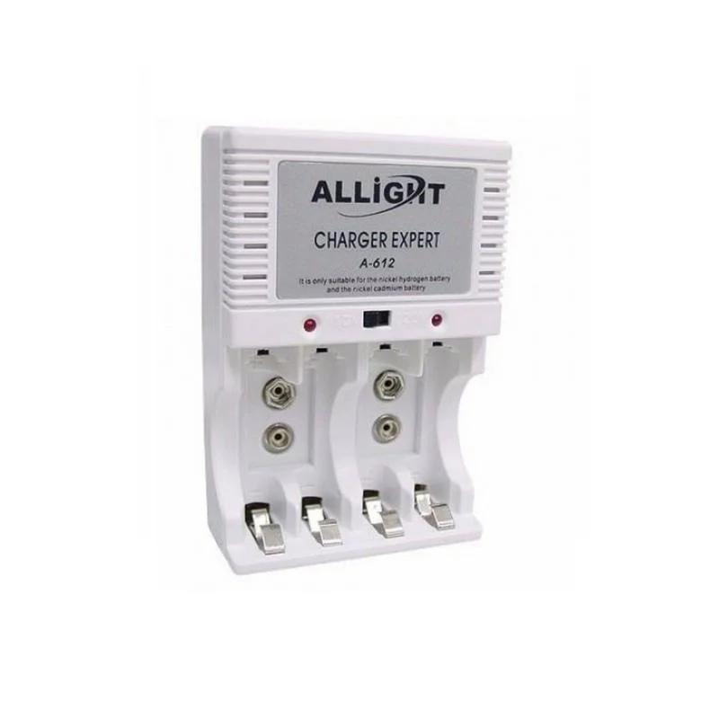 Imagem 3 de 4 do produto Carregador Para Pilhas Aa/aaa E Bateria 9v Recarregáveis Bivolt