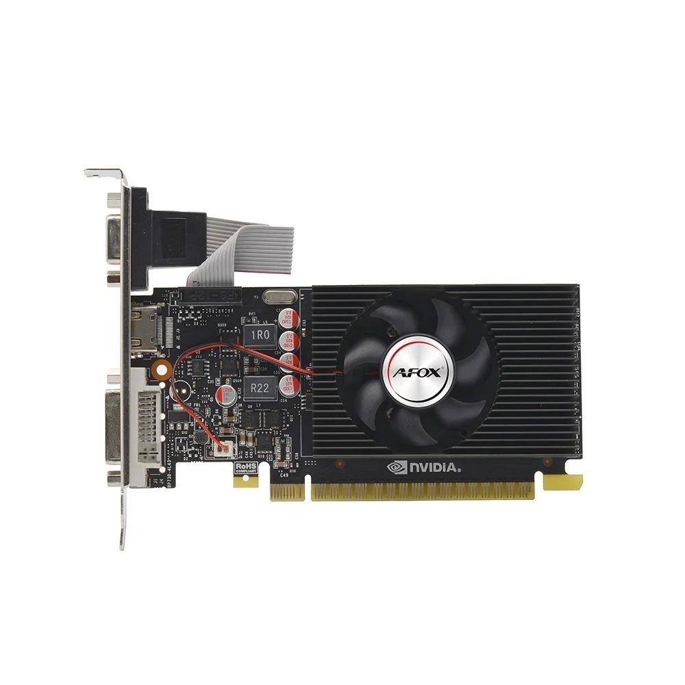 Placa de Vídeo Afox NVIDIA GeForce GT240, 1024 MB, PCI Express 2.0, VGA, HDMI, DVI
