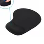 Mouse Pad Ergonomico Fortrek, Com Apoio De Pulso, Gel, 235x200, Preto - Erg-102