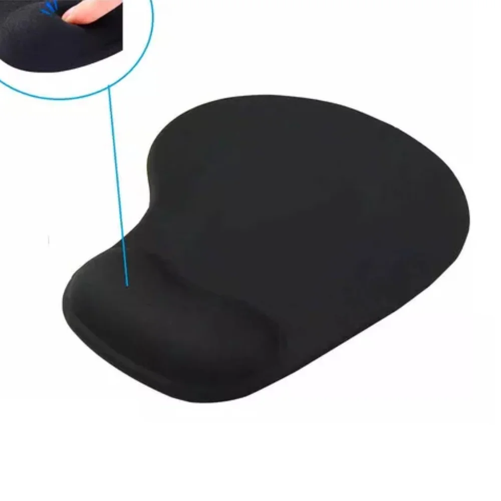 Mouse Pad Ergonomico Fortrek, Com Apoio De Pulso, Gel, 235x200, Preto - Erg-102 Mouse Pad Ergonomico Fortrek, Com Apoio De Pulso, Gel, 235x200, Preto - Erg-102
