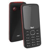 Celular Red Mobile Mega II M010G, Tela 2.4", Câmera, FM Wireless, Vibracall, Memória expansível até 32GB ? Preto/VermelhoO celular Mega II traz a qual