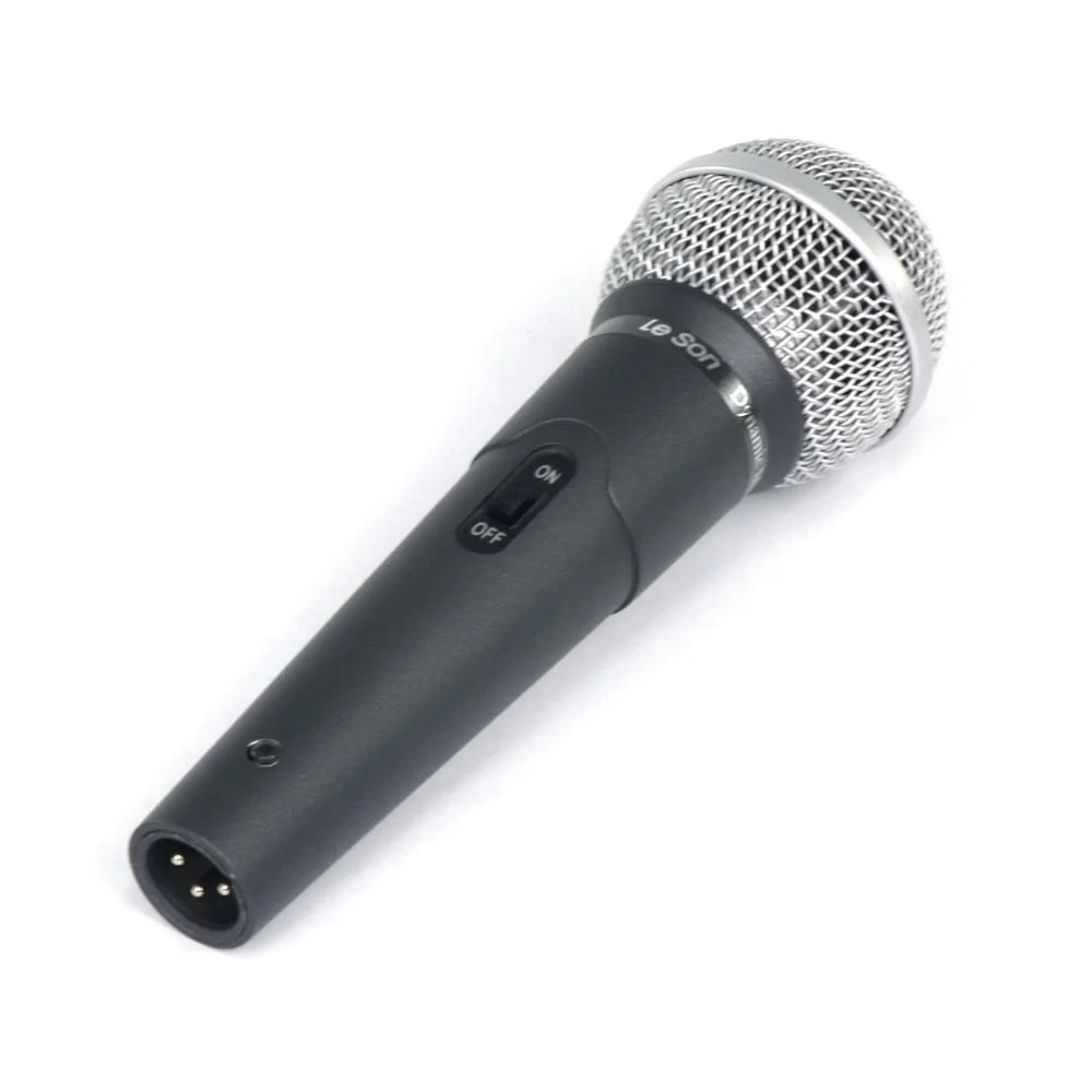 Imagem 5 de 5 do produto Microfone Com Fio Profissional Ls58 Chumbo, Acompanha Cabo De 5 Metros
