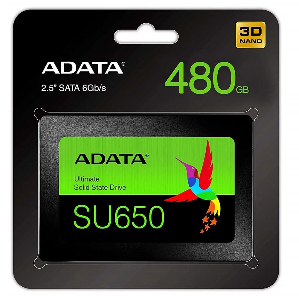 Imagem 4 de 5 do produto SSD Adata Su650 480gb Sata Iii 2.5" - Asu650ss-480gt-r