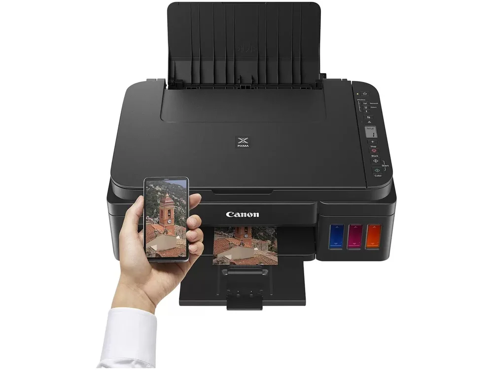 Impressora Multifuncional Canon Pixma, Wi-Fi, 110V / 220V - G3110 Impressora Multifuncional Canon Pixma, Wi-Fi, 110V / 220V - G3110