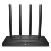 Roteador TP-Link Archer C6 Ac1200, V4 4x Lan / 1x Wan, Preto, Bivolt - Tpn0274