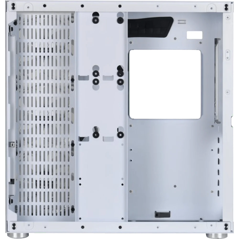 Imagem 4 de 5 do produto Gabinete Gamer Motospeed Hyrax Mid Tower, ATX, Lateral Vidro Temperado, Branco, Sem Fan - HGB700W