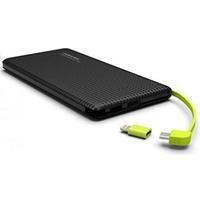 Carregador Portátil Power Bank Pineng, 10.000Mah, 2 Portas, Preto - Pn-951