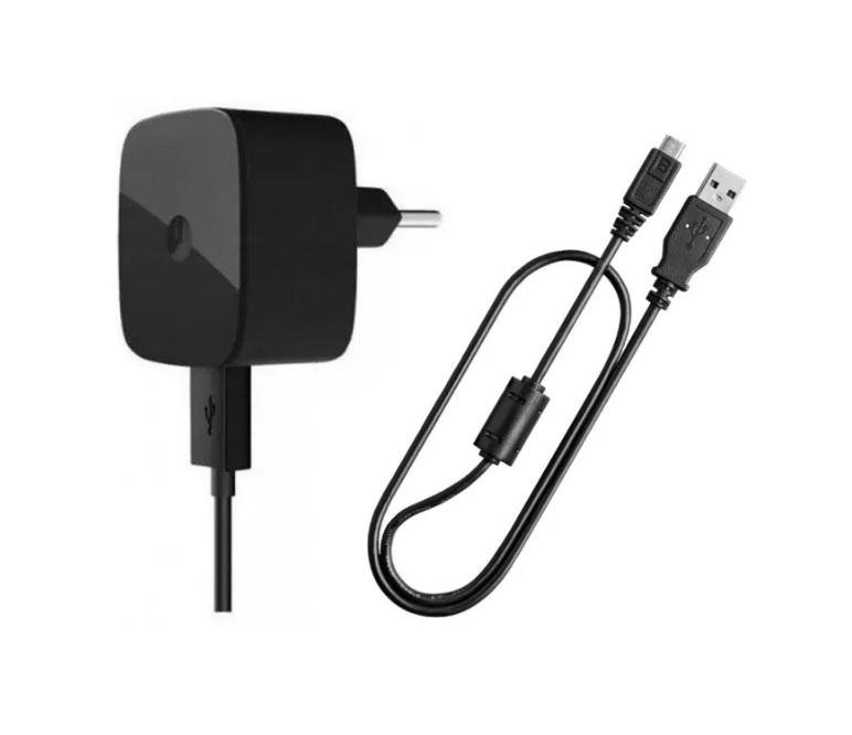 Carregador de Tomada com Cabo Mini USB, Xtrad Para Tablet Amazon Kindle Fire Paperwhite, Preto