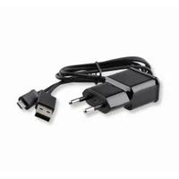 Carregador Para Motorola 2.1a Com Cabo Micro Usb V8 Kingo - Preto