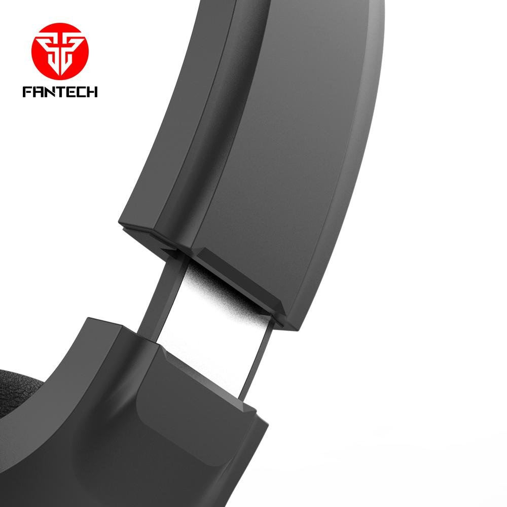Imagem 2 de 5 do produto Headset Fantech Gamer Vibe Mh85, Led Vermelha, 3.5mm, Usb