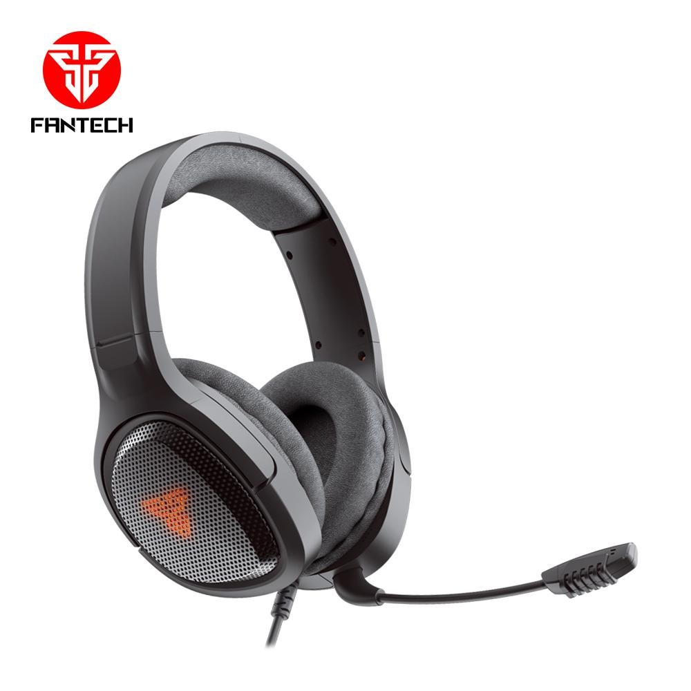 Imagem 4 de 5 do produto Headset Fantech Gamer Vibe Mh85, Led Vermelha, 3.5mm, Usb