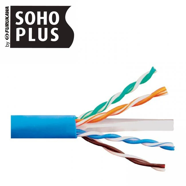 Imagem 5 de 5 do produto Cabo de Rede Furukawa Patch Cord, CAT6, 20M, Azul, Soho Plus - 35123005