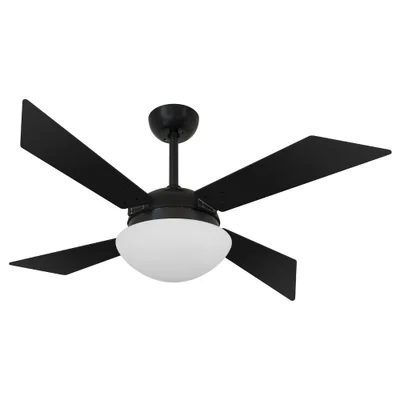 Ventilador De Teto Tecno Preto 127v