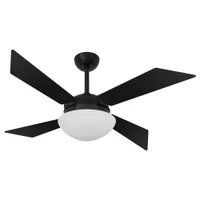 Ventilador De Teto Tecno Preto 127v