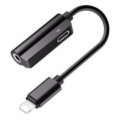 Cabo Adaptador KNUP Lightning + P2 Fêmea