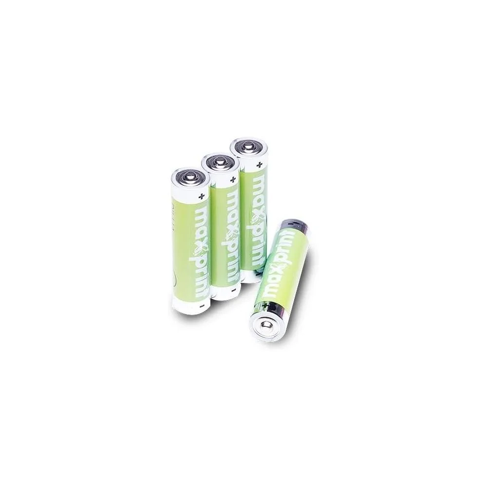 Imagem 4 de 5 do produto Pilha Alcalina-aaa Pequena 1,5v Bt C/4 - Maxprint