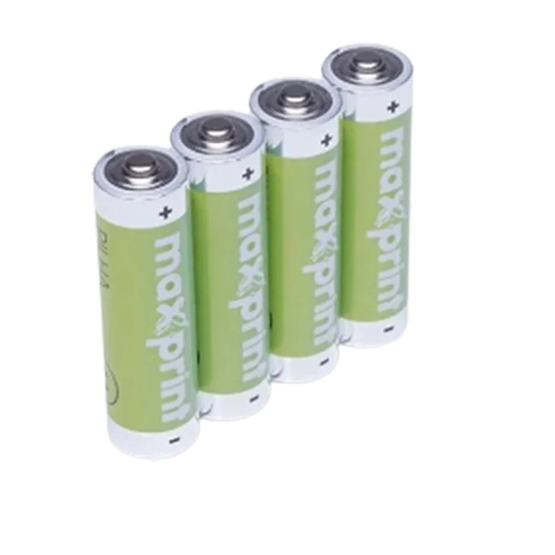 Imagem 5 de 5 do produto Pilha Alcalina-aaa Pequena 1,5v Bt C/4 - Maxprint